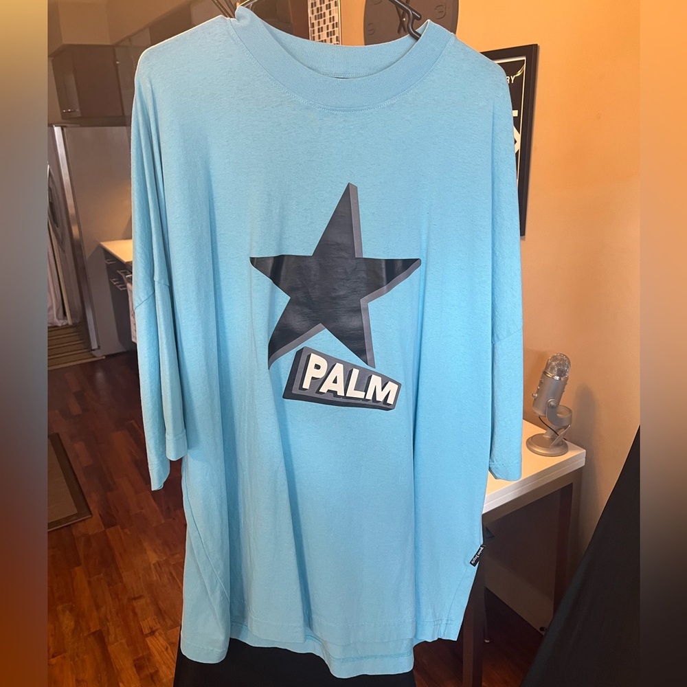 Palms Angels Rockstar Graphic Oversize Cotton Tee XL